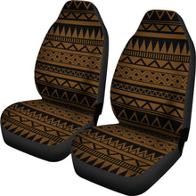 Load image into Gallery viewer, Brown and Black Tribal Car Seat Covers Seat Protectors
