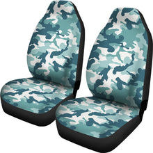 Load image into Gallery viewer, Mint Camouflage Car Seat Covers Camo Pattern