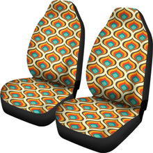 Load image into Gallery viewer, Retro Pattern Car Seat Covers Colorful Ogee Pattern