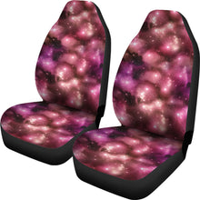 Load image into Gallery viewer, Pink Galaxy Starry Night Nebula Car Seat Covers Outer Space Stars Pattern