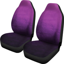 Load image into Gallery viewer, Purple Ombre Watercolor Car Seat Covers