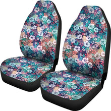 Load image into Gallery viewer, Colorful Rainbow Hibiscus Hawaiian Tropical Flower Car Seat Covers