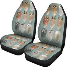 Load image into Gallery viewer, OWL SPIRIT CAR SEAT COVERS