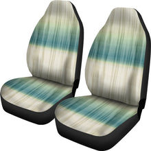 Load image into Gallery viewer, Green, Blue and Cream Tie Dye Car Seat Covers Seat Protectors