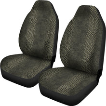 Load image into Gallery viewer, Olive and Black Snake, Reptile, Car Seat Covers, Skin, Scales