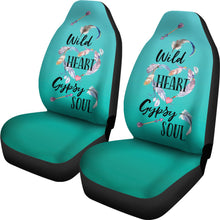 Load image into Gallery viewer, Wild Heart Gypsy Soul Ombre Car Seat Covers