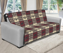 Load image into Gallery viewer, Fall Color Bear Plaid Sofa