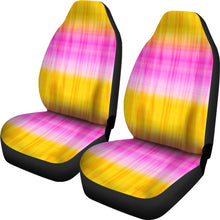 Load image into Gallery viewer, Pink and Yellow Tie Dye Car Seat Covers Seat Protectors
