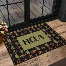 Load image into Gallery viewer, Hola Cactus Pattern Doormat Welcome Mat Southwestern Pattern