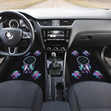 Load image into Gallery viewer, Dreamcatcher and Flower Watercolor Car Floor Mats