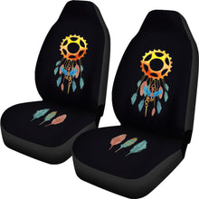 Load image into Gallery viewer, Steampunk Dreamcatcher Car Seat Covers