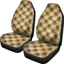Load image into Gallery viewer, Vintage Background With Sunflowers Car Seat Covers