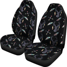 Load image into Gallery viewer, Boho Deer Feathers and Arrow Seat Covers