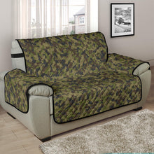 Load image into Gallery viewer, Camo Chair and a Half Protector Cover in Green, Brown and Gray, Camouflage 48" Seat Width