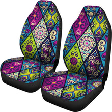 Load image into Gallery viewer, Purple Ethnic Pattern Car Seat Cover