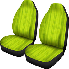 Load image into Gallery viewer, Lime Green Tie Dye Car Seat Covers