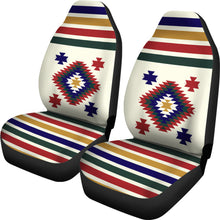 Load image into Gallery viewer, Custom Tribal Car Seat Covers Red, Green, Blue