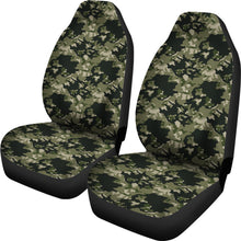 Load image into Gallery viewer, Skull Camouflage camo design car seat covers universal fit