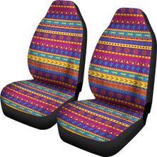 Load image into Gallery viewer, Colorful Mexican Southwestern Style Pattern Car Seat Covers Boho Ethnic Aztec