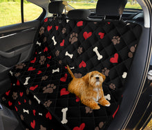 Load image into Gallery viewer, Dog Love Pattern Pet Seat Cover Protector For Back Bench Seat