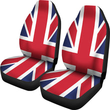 Load image into Gallery viewer, Union Jack Car Seat Covers Set of 2