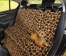Load image into Gallery viewer, Giraffe Back Seat Cover For pets
