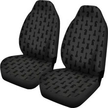 Load image into Gallery viewer, Gray and Black Chess Piece Pattern Car Seat Covers