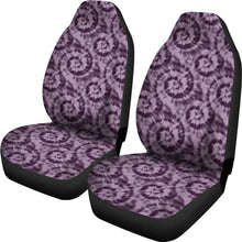 Load image into Gallery viewer, Purple Tie Dye Car Seat Covers Seat Protectors