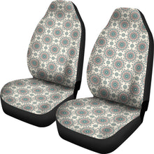 Load image into Gallery viewer, Cream With Mandalas Boho Hippie Pattern Car Seat Covers