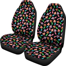 Load image into Gallery viewer, Bright Colorful Mushroom Pattern Car Seat Covers Set