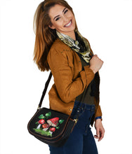Load image into Gallery viewer, Mushroom Saddle Bag Purse Crossbody