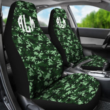 Load image into Gallery viewer, Green Camo Custom Seat Covers