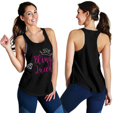 Load image into Gallery viewer, Bling Queen Racerback Tank Top