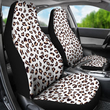 Load image into Gallery viewer, Snow Leopard Car Seat Covers To Match Back Seat Cover
