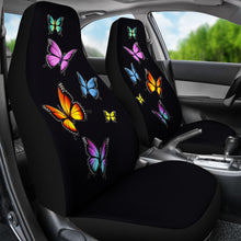 Load image into Gallery viewer, Colorful Butterflies on Seat Back Pattern Car Seat Covers Seat Protectors