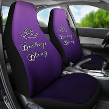 Load image into Gallery viewer, Buckeye Bling Car Seat Covers
