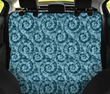 Load image into Gallery viewer, Teal Tie Dye Pet Back Seat Cover