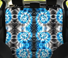 Load image into Gallery viewer, Blue Tie Dye Pet Car Back Seat Cover