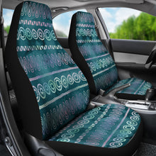 Load image into Gallery viewer, Boho Watercolor Iridescent Ethnic Pattern Car Seat Colors