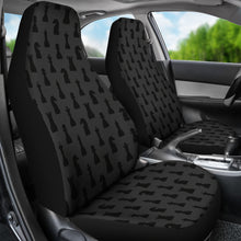 Load image into Gallery viewer, Gray and Black Chess Piece Pattern Car Seat Covers