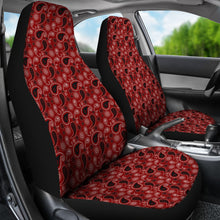 Load image into Gallery viewer, Dark Red Paisley Bandana Pattern Car Seat Covers Set