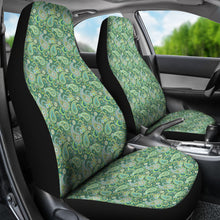 Load image into Gallery viewer, Blue and Green Paisley Pattern Car Seat Covers