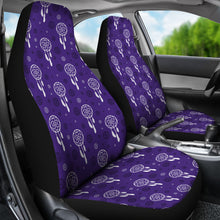 Load image into Gallery viewer, Purple Dreamcatcher Car Seat Covers