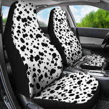 Load image into Gallery viewer, Dalmatian Dog Print Car Seat Covers Firefighter Fireman