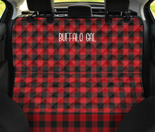 Load image into Gallery viewer, Buffalo Gal Back Seat Cover For Pets