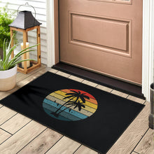 Load image into Gallery viewer, Palm Trees Retro Sunset Doormats