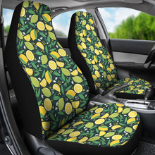 Load image into Gallery viewer, Lemon Lime Citrus Pattern Car Seat Covers Set