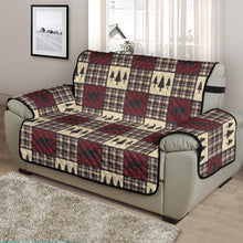 Load image into Gallery viewer, Fall Color Bear Plaid Sofa