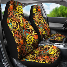Load image into Gallery viewer, Steampunk Gear Pattern Car Seat Covers