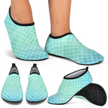 Load image into Gallery viewer, Mermaid Watercolor Water Shoes